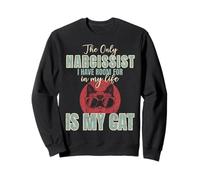 Le Seul narcissique pour lequel J'Ai de la Place dans ma Vie est Mon Chat Sweatshirt
