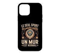 Le Seul Sport Où Perdre Contre Un Mur Est Normal Coque pour iPhone 12 Mini