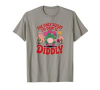 Le Seul Squat Que Je Fais, C'est Diddly - Funny Frog T-Shirt