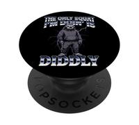 Le Seul Squat Que Je Fais, C'est Diddly Sloth PopSockets PopGrip Adhésif