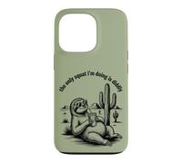 Le Seul Squat Que Je Fais est Diddly Funny Sloth Anti Fitness Coque pour iPhone 13 Pro