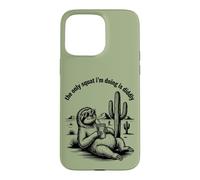 Le Seul Squat Que Je Fais est Diddly Funny Sloth Anti Fitness Coque pour iPhone 15 Pro Max