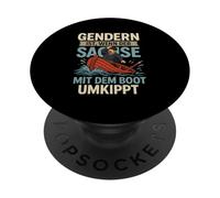 Le Sexe, C'est Quand Le Saxon se renverse par Chemise de PopSockets PopGrip Adhésif