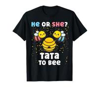 Le Sexe de bébé Assorti pour révéler la fête « He Or She Tata to Bee » T-Shirt