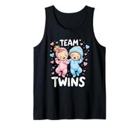 Le Sexe des Jumeaux, Fille et garçon, révèle Le Sexe de l'équipe de Conception Twins Baby Débardeur