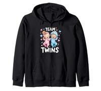 Le Sexe des Jumeaux, Fille et garçon, révèle Le Sexe de l'équipe de Conception Twins Baby Sweat à Capuche