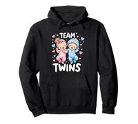 Le Sexe des Jumeaux, Fille et garçon, révèle Le Sexe de l'équipe de Conception Twins Baby Sweat à Capuche