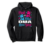 Le Sexe révèle Le Rose ou Le Bleu Oma Aime Votre Famille Sweat à Capuche