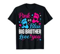 Le sexe révèle le sexe rose ou bleu Big Brother Loves You Family T-Shirt