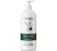 Le shampooing d'huile d'arbre th Edenika Botanicals apaise les dmangeaisons et le cuir chevelu sec nettoyant en profondeur pour les pellicule
