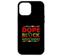 Le shérif Adjoint de Dope Black est Fier de sa carrière Professionnelle Noire Coque pour iPhone 12 Pro Max
