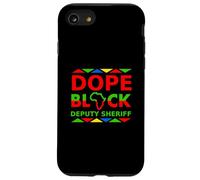 Le shérif Adjoint de Dope Black est Fier de sa carrière Professionnelle Noire Coque pour iPhone SE (2020) / 7/8