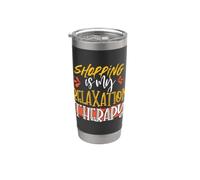 Le shopping accro est mon acheteur de thérapie de relaxation Gobelet isotherme en acier inoxydable double paroi