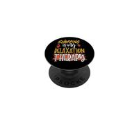 Le Shopping Accro est Mon acheteur de thérapie de Relaxation PopSockets PopGrip Adhésif