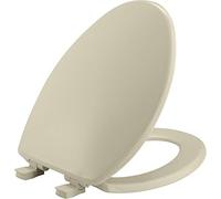 Le siège de toilette BEMIS se ferme lentement et se retire facilement pour le nettoyage., 7300SLEC 006