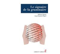 Le signaire de la grammaire - Melanie Hamm - Publication Universite Provence - broché - Essai
