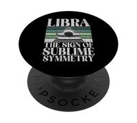 Le Signe de la symétrie Sublime Balance PopSockets PopGrip Adhésif