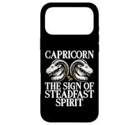 Le Signe de l'esprit inébranlable Capricorne Coque pour iPhone 17 Pro Max