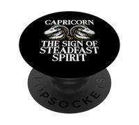 Le Signe de l'esprit inébranlable Capricorne PopSockets PopGrip Adhésif