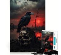 Le Silence du Marais Puzzle de 1000 pièces pour Adultes Cadeau Stimulant pour développer Son Esprit Jeu d'adresse Silencieux et Amusant Design raffiné Assemblage Parfait Cadeau Exquis 38x26cm