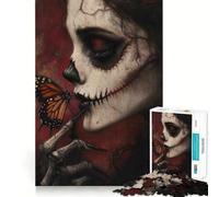 Le Silence Entre la Vie et la Mort Puzzle 1000 Pièces pour Adolescents Jeu Intelligent et Amitié Découpe Lisse Liste de Vœux du Père Noël 38x52cm