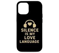 Le Silence est Mon langage d'amour Coque pour iPhone 12/12 Pro