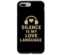 Le Silence est Mon langage d'amour Coque pour iPhone 7 Plus/8 Plus