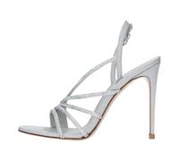 Le Silla - Sandales Argent - Femme - Chaussures - Gris - Taille: 38 1/2 EU