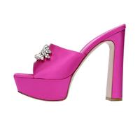 Le Silla - Sandalo Ninfea Satinorchidea - Femme - Chaussures - Rose - Taille: 40 EU