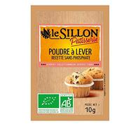 Le Sillon - 8 Sachets Poudre À Lever Sans Phosphates 10G - Vendu par unité