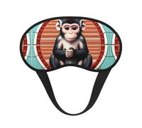 Le singe silencieux C'est un masque pour les yeux à bord noir. Le masque doux pour les yeux peut améliorer la qualité du sommeil et est adapté pour l'intérieur, l'extérieur et les voyages.