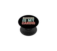 Le Skateboarder est Mon Skate Park Cardio PopSockets PopGrip Adhésif