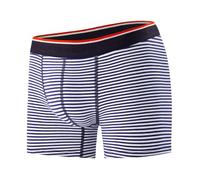 Le Slip Français - Boxer Long marinière Bleu en Coton - Michel Mariniere Bleu 100% Made in France