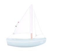 Le sloop vert d'eau - bateau en bois 21cm