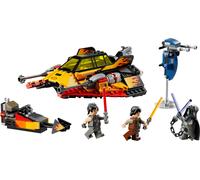 Le Snowspeeder en flammes