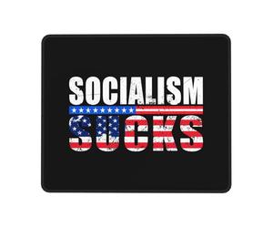 Le Socialisme, C'est Nul. Mouse Pad Bords Cousus Tapis Souris Portable Tapis De Souris pour Ordinateur Gamer Études 25X30Cm