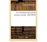 Le socialisme devant la science sociale