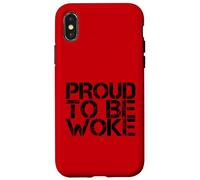 Le socialiste de Gauche politiquement Bien informé est Fier d'être réveillé Coque pour iPhone X/XS