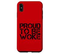 Le socialiste de Gauche politiquement Bien informé est Fier d'être réveillé Coque pour iPhone XS Max