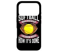 Le Softball Mignon a été inventé pour Montrer aux garçons Comment C'est Fait Coque pour iPhone 17 Pro