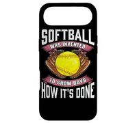 Le Softball Mignon a été inventé pour Montrer aux garçons Comment C'est Fait Coque pour iPhone Air