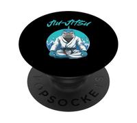 Le Sol est Mon océan - Jiu Jitsu PopSockets PopGrip Adhésif