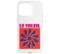 Le Soleil Summer Sun Good Vibes Design Coque pour iPhone 15 Pro Max