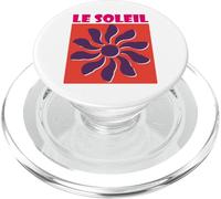 Le Soleil Summer Sun Good Vibes Design PopSockets PopGrip pour MagSafe