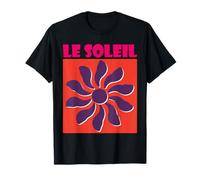 Le Soleil Summer Sun Good Vibes Design T-Shirt