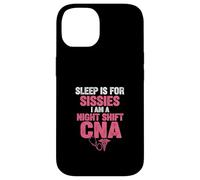Le Sommeil, C'est pour Sissies Nurse Funny Nursing CNA Women Coque pour iPhone 14