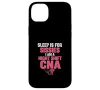 Le Sommeil, C'est pour Sissies Nurse Funny Nursing CNA Women Coque pour iPhone 14 Plus