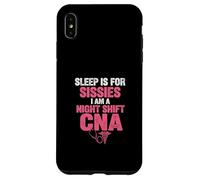Le Sommeil, C'est pour Sissies Nurse Funny Nursing CNA Women Coque pour iPhone XS Max