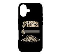 Le Son du Silence, Dicton drôle, Notes de Musique, Personnel Musical Coque pour iPhone 17