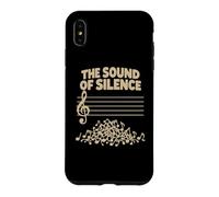 Le Son du Silence, Dicton drôle, Notes de Musique, Personnel Musical Coque pour iPhone XS Max